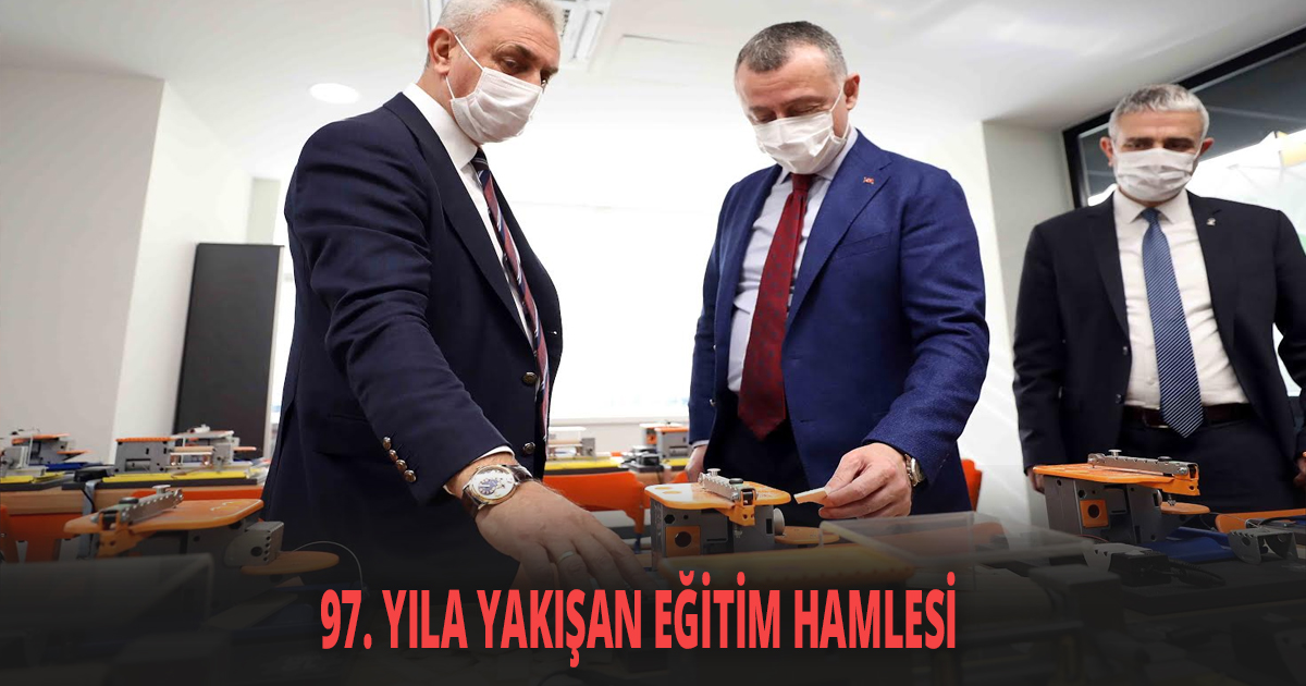 Başkan Büyükakın, 'Çocuklarımıza ve gençlerimize armağan ettik'