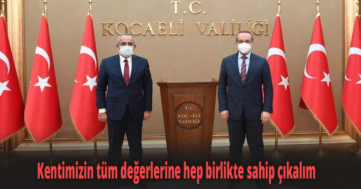 BAŞKANVEKİLİ AKAR’DAN VALİ YAVUZ’A ZİYARET