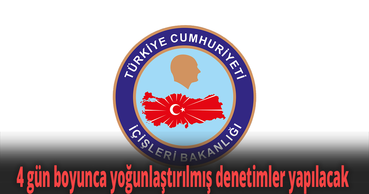 İçişleri Bakanlığı'ndan 'Kovid-19 Denetimleri' genelgesi