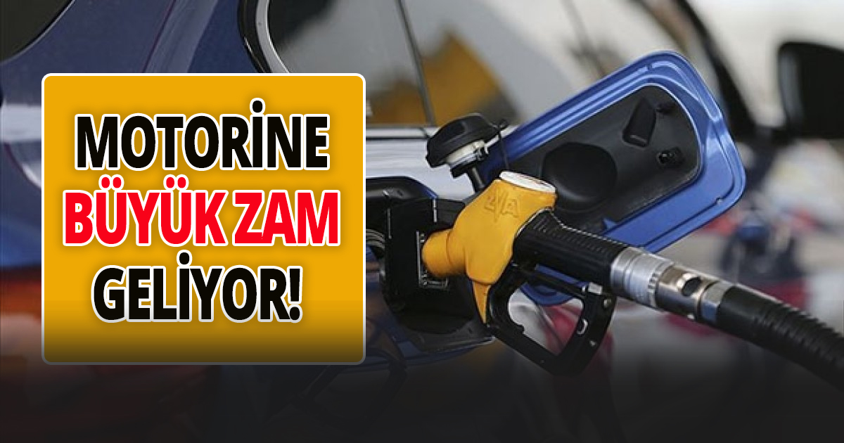 Motorine büyük zam geliyor! 