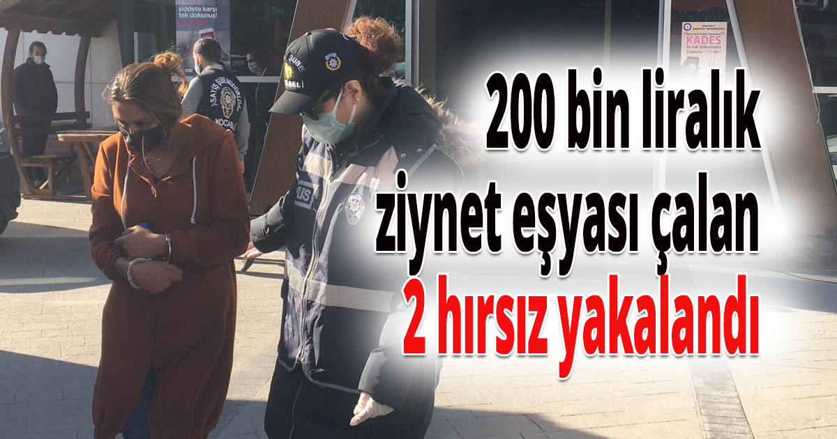 Kartepe'de çaldılar, Derince'de yakalandılar