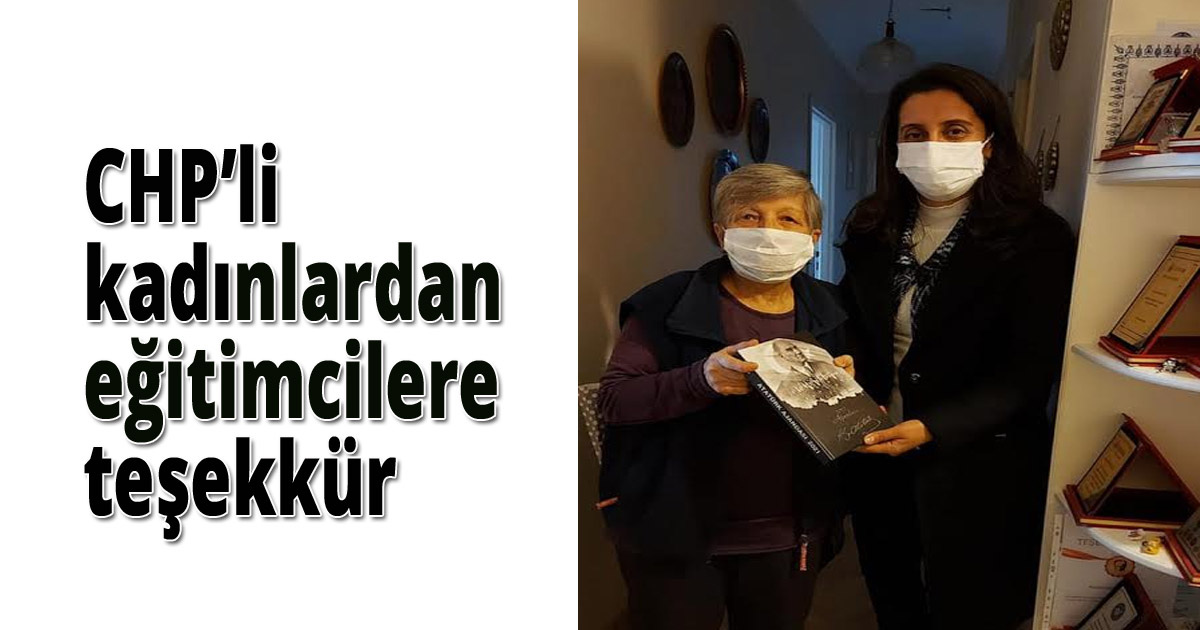 CHP’li kadınlardan eğitimcilere Öğretmenler Günü ziyareti