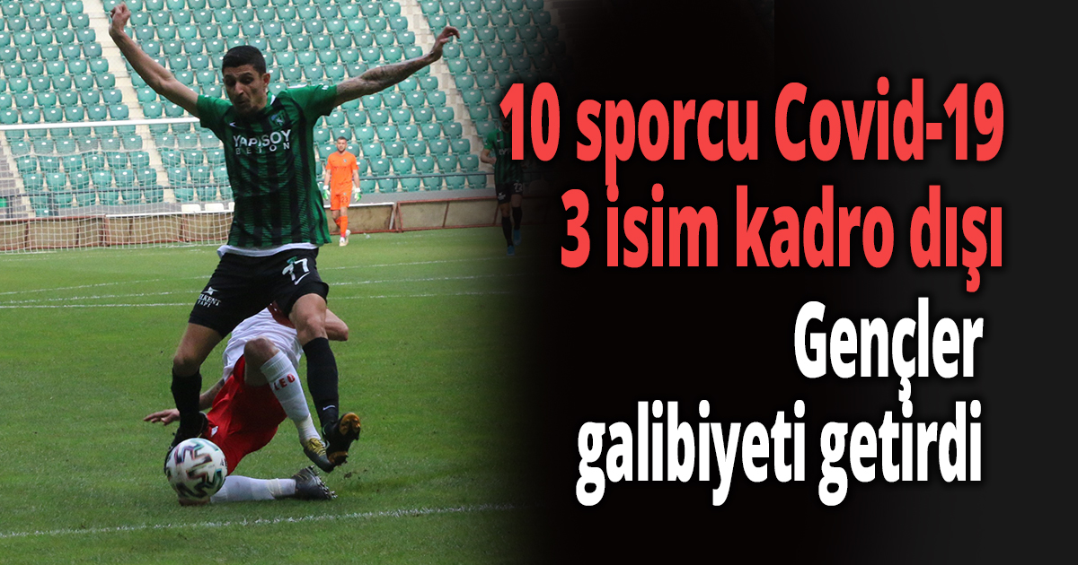 Gençler galibiyeti getirdi