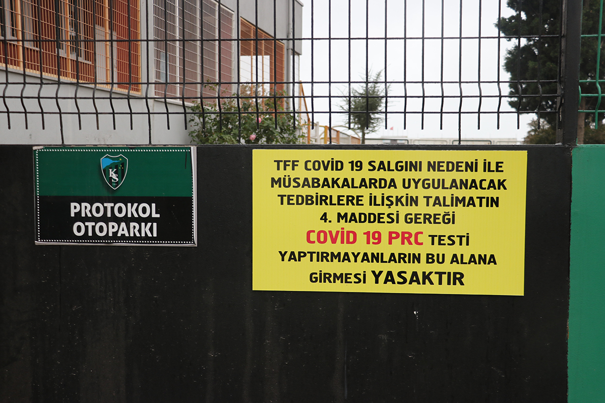 Kocaelispor tesislerini kapattı