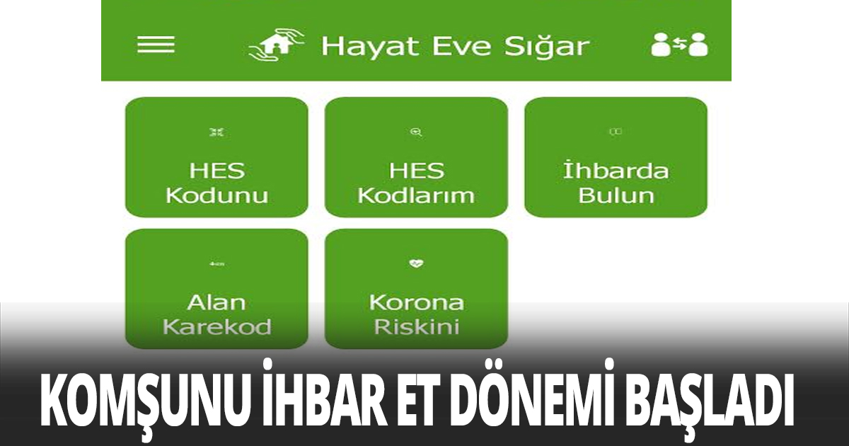 Komşunu ihbar et dönemi başladı