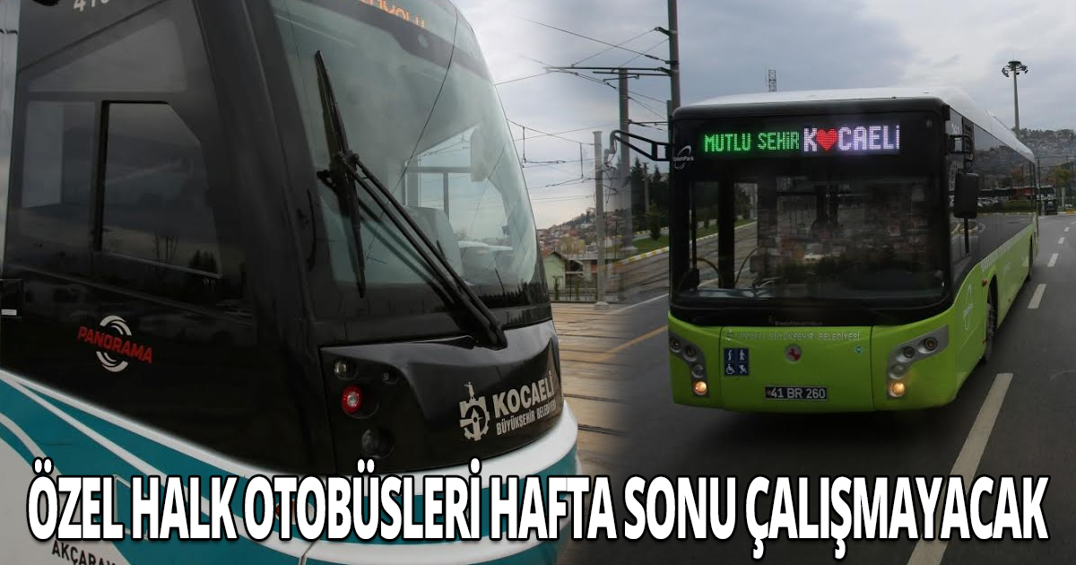 Kısıtlamalar için ulaşımda yeni kararlar alındı
