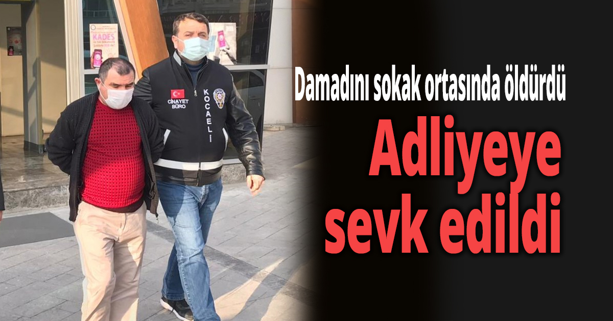 Damadını sokak ortasında öldürdü