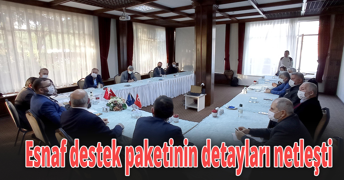 Esnaf destek paketinin detayları netleşti