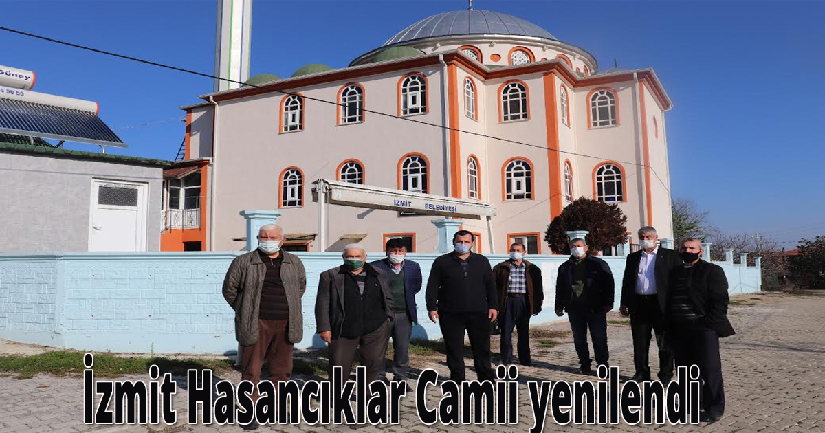 İzmit Hasancıklar Camii yenilendi