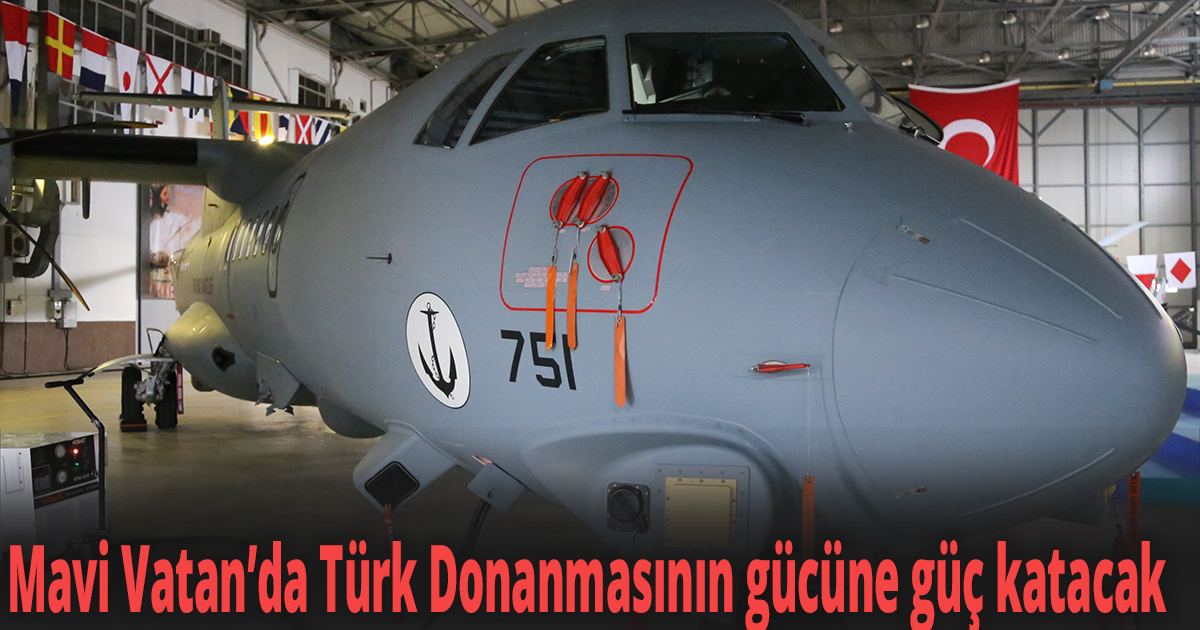 P-72 Deniz Karakol Uçağı törenle hizmete başladı