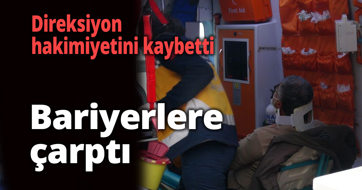 Direksiyon hakimiyetini kaybetti