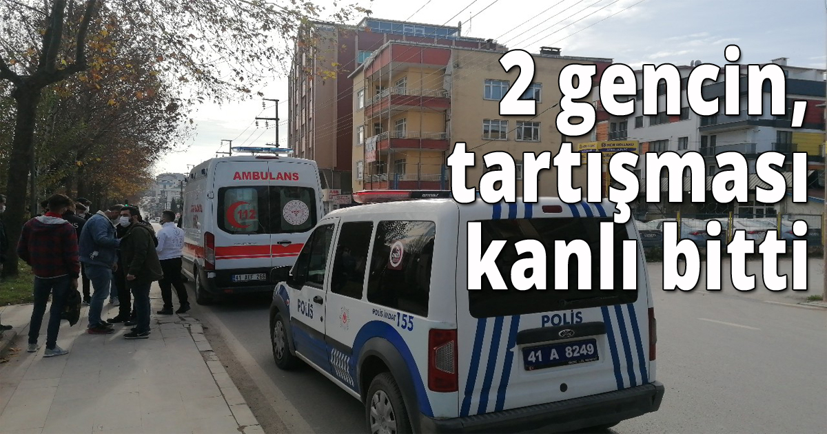 2 gencin tartışması kanlı bitti