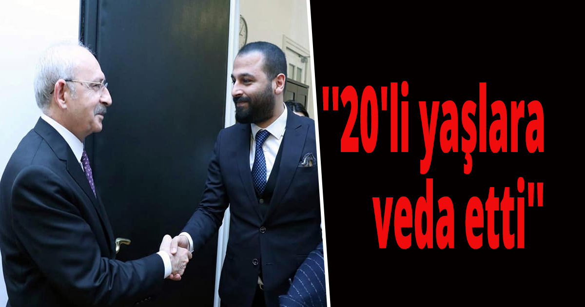 ''20'li yaşlara veda etti''