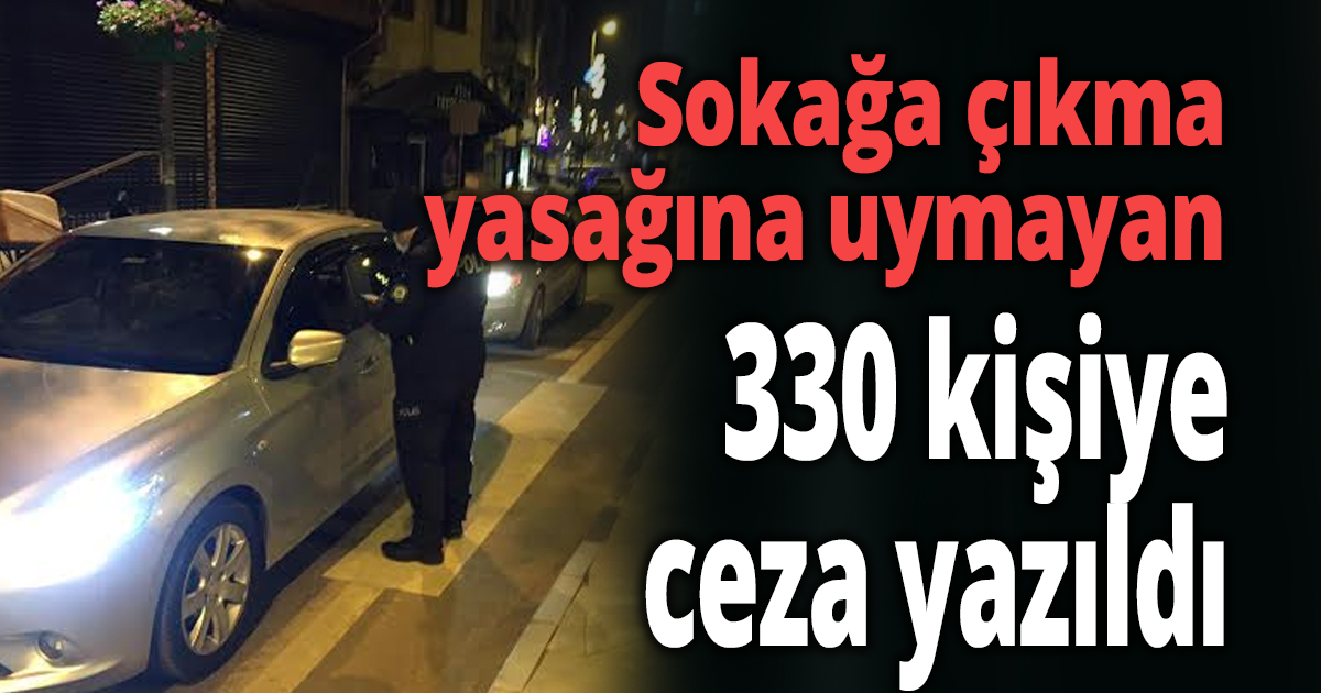 Sokağa çıkma yasağına uymadılar