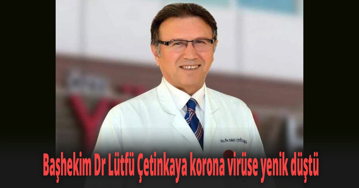 Başhekimden acı haber