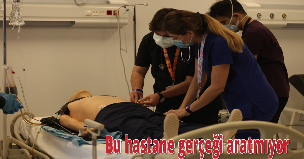 Bu hastane gerçeği aratmıyor