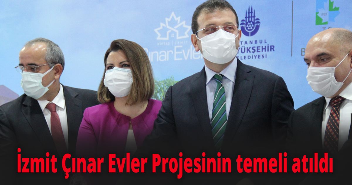 İzmit Çınar Evler Projesinin temeli atıldı