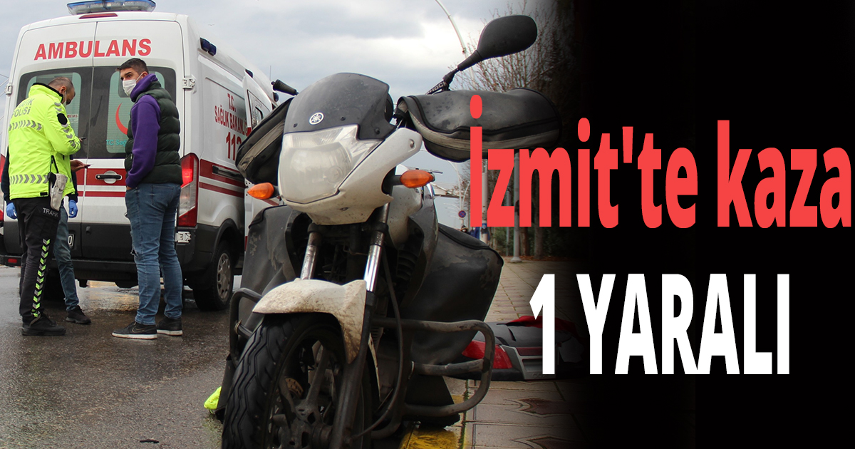 İzmit'te kaza