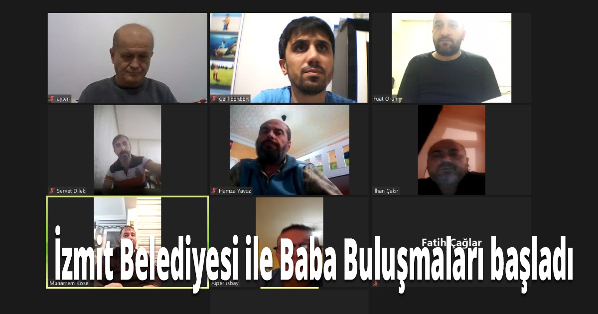 İzmit Belediyesi ile Baba Buluşmaları başladı