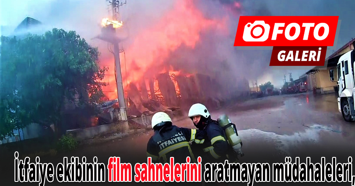 İtfaiyecilerin ölümden döndüğü o anlar