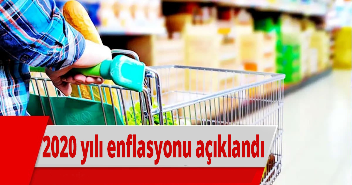 2020 yılı enflasyonu açıklandı