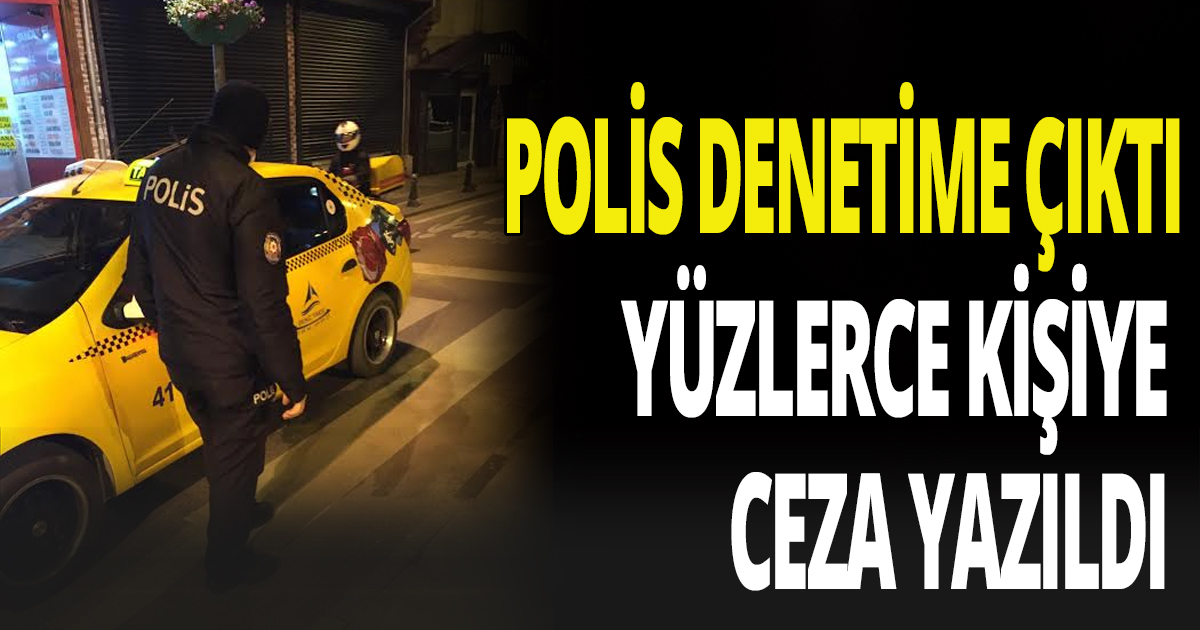 Korona denetimleri sürüyor