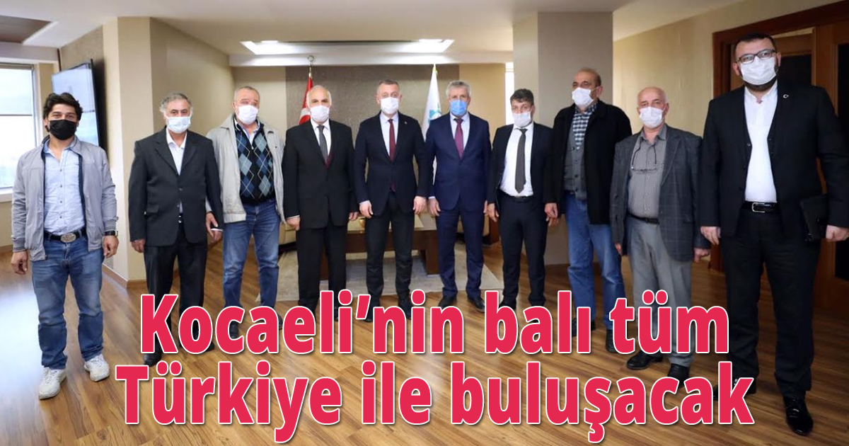  Kocaeli’nin balı tüm Türkiye ile buluşacak