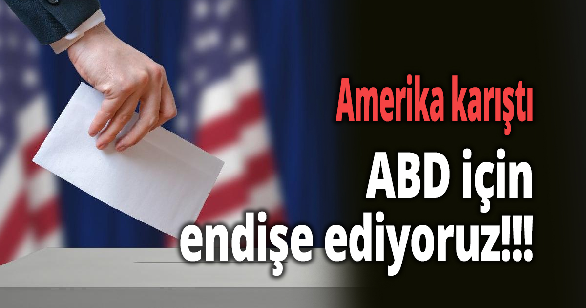 Amerika karıştı