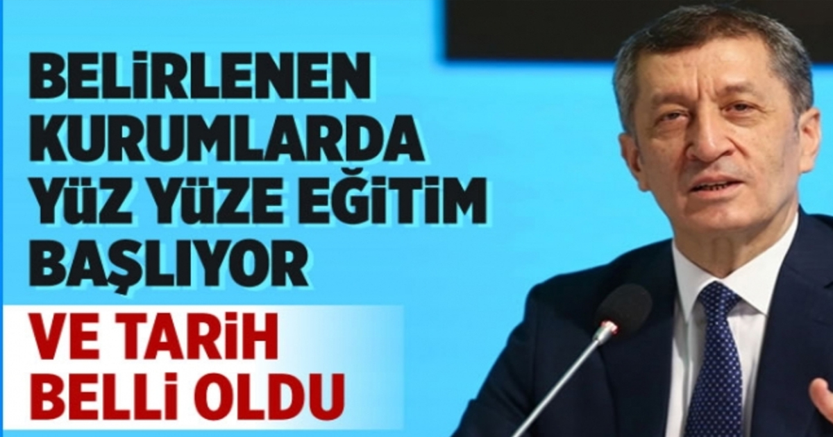 Hayat boyu öğrenme kurumlarında yüz yüze eğitim başlıyor