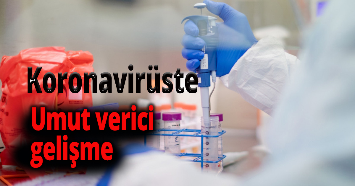 Koronavirüste umut verici gelişme
