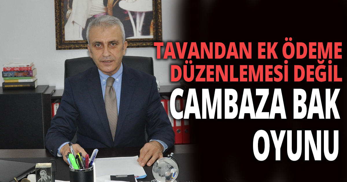 TAVANDAN EK ÖDEME DÜZENLEMESİ DEĞİL
