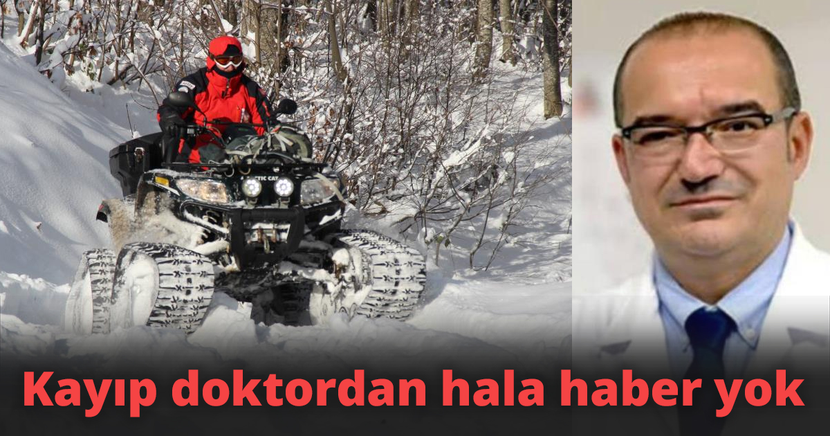 Kayıp doktordan hala haber yok