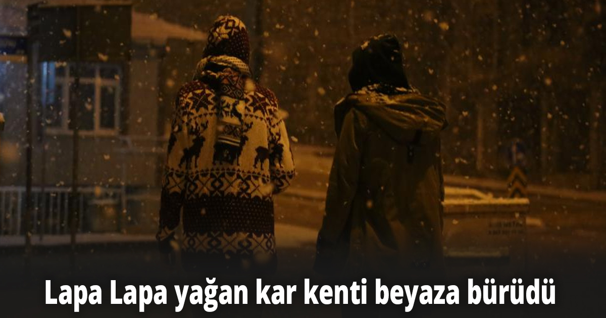 Kocaeli’yi yoğun kar yağışı etkisi altına aldı