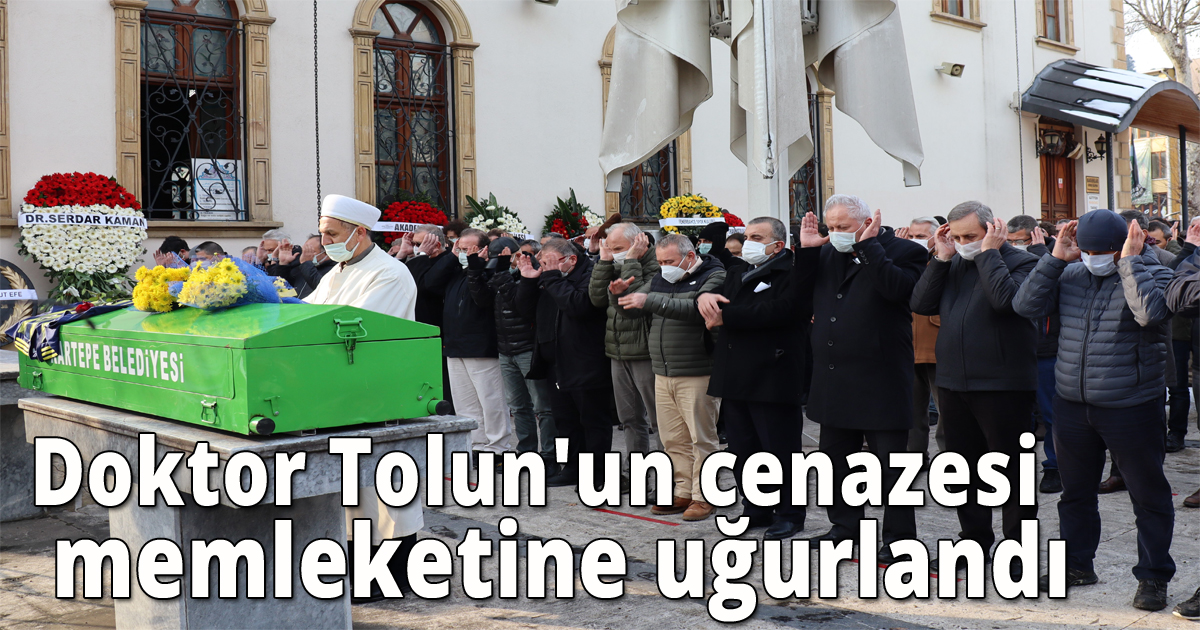 Doktor Tolun'un cenazesi memleketine uğurlandı
