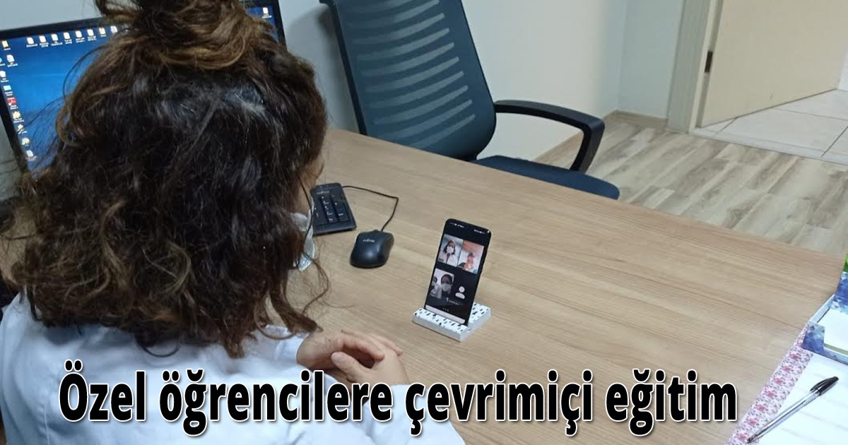 Özel öğrencilere çevrimiçi eğitim