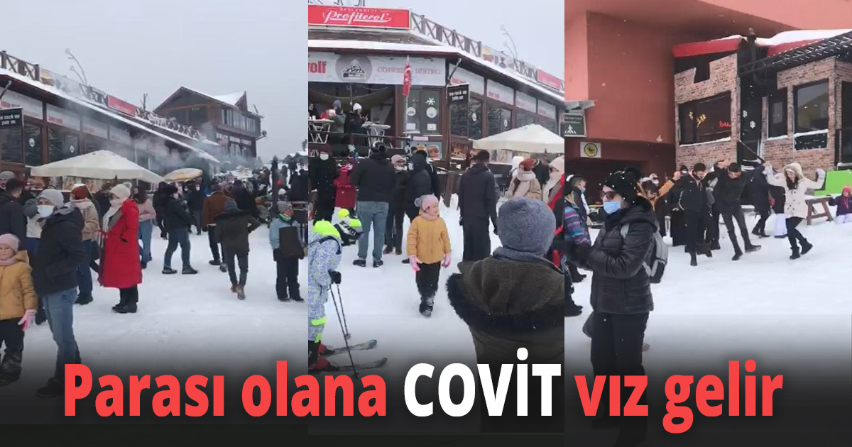 Parası olana COVİT vız gelir