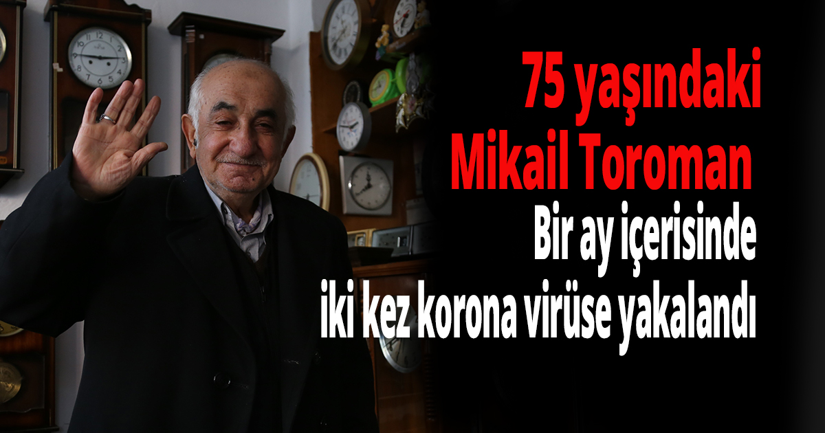 Bir ay içerisinde iki kez korona virüse yakalandı