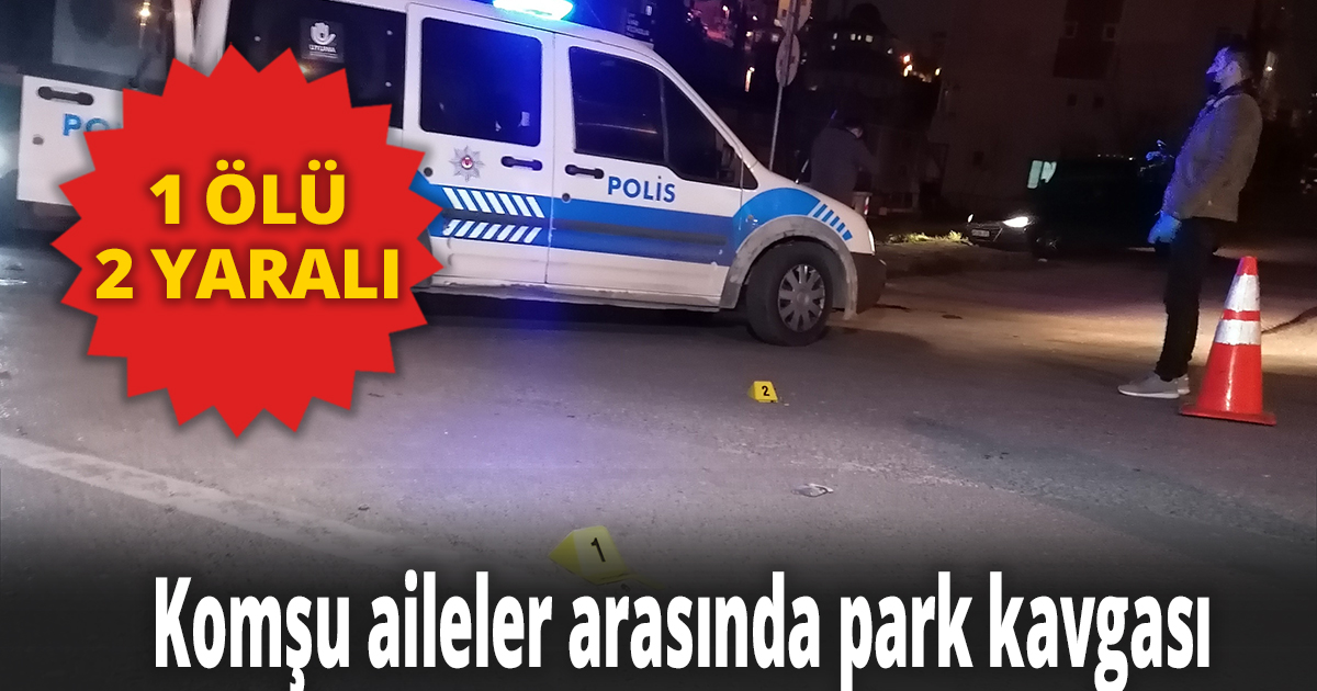 Apartmanda başlayan kavga sokağa taştı, ortalık savaş alanına döndü