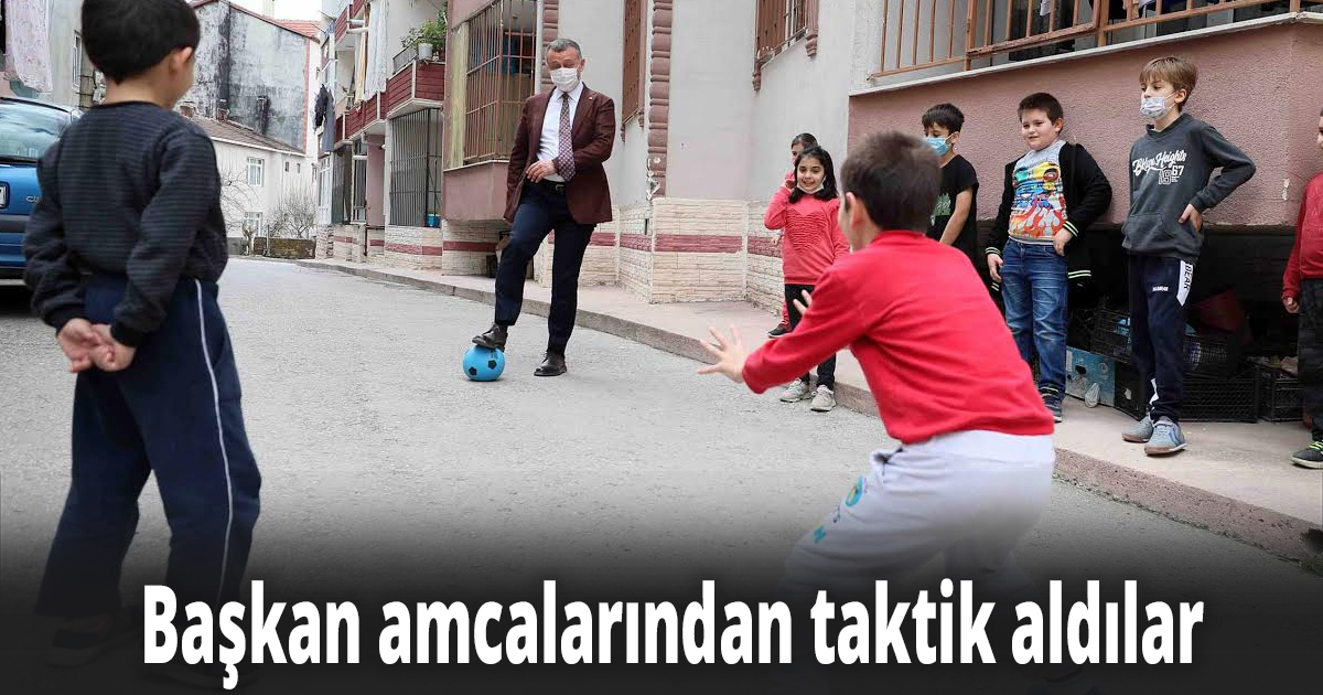 Başkan amcalarından taktik dersler