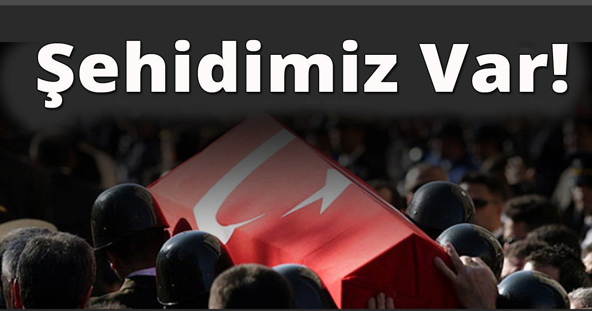 Şehidimiz var!