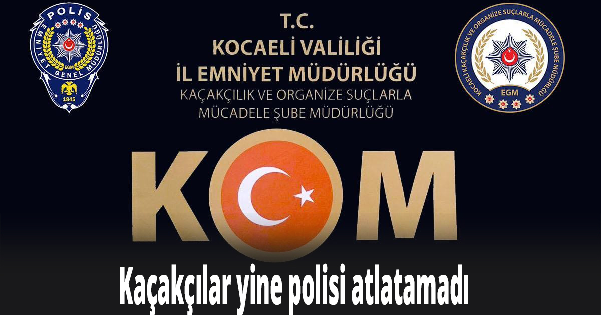 500 bin makaron ele geçirildi