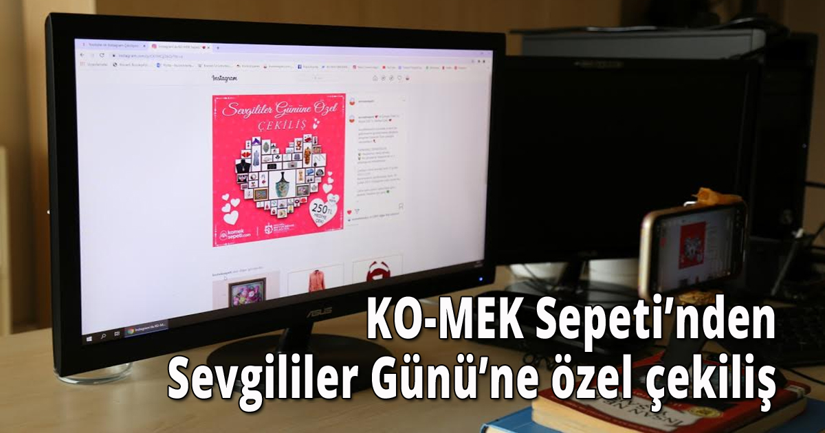  KO-MEK Sepeti’nden Sevgililer Günü’ne özel çekiliş