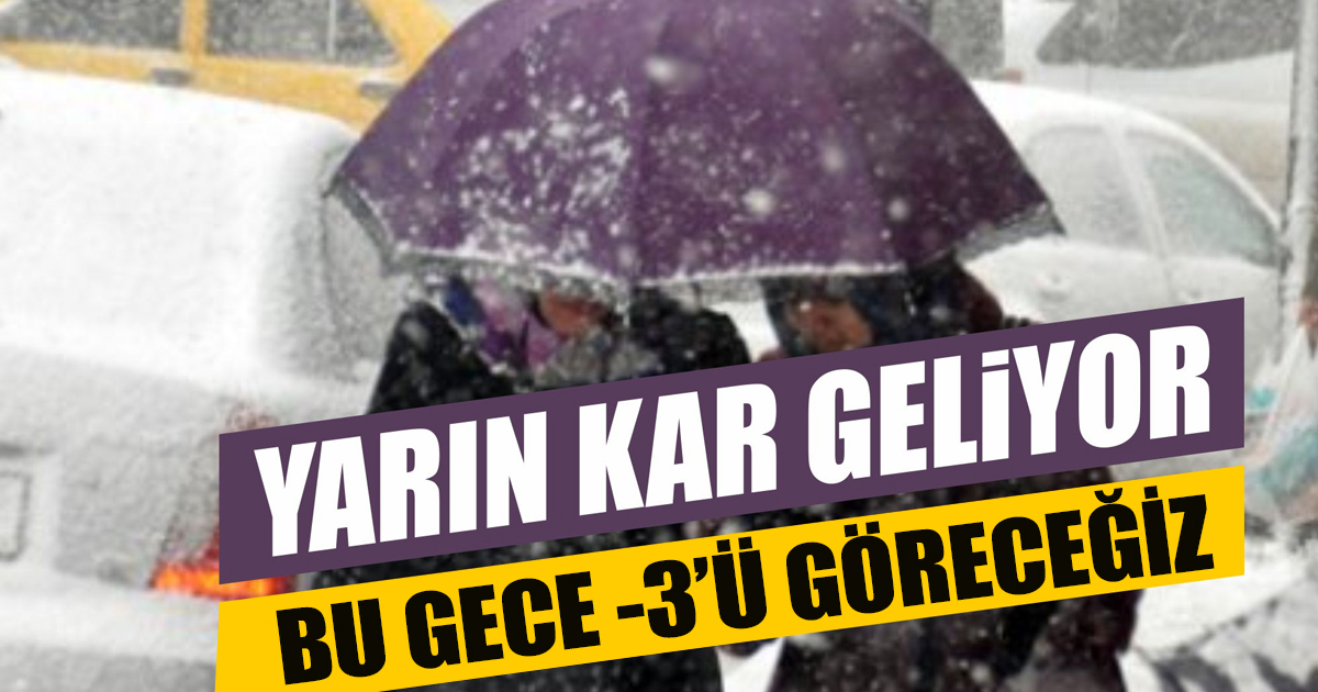 Meteorolojiden uyarı