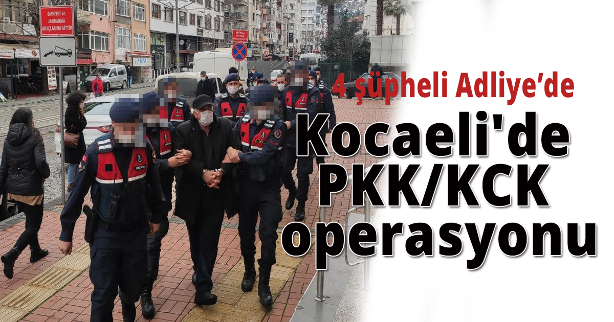 Kocaeli'de PKK/KCK operasyonu 