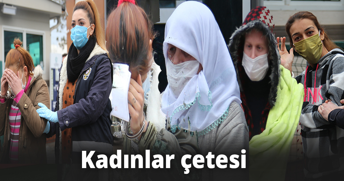  Hırsız kadın hurcun içinden çıktı