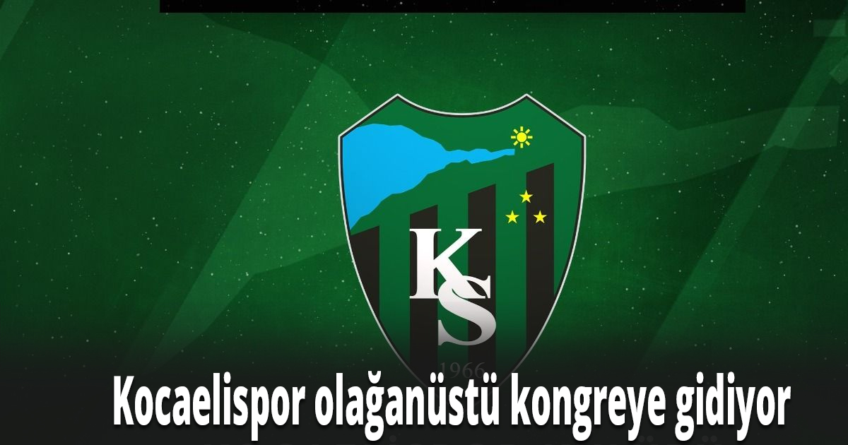 Kocaelispor kongreye gidiyor