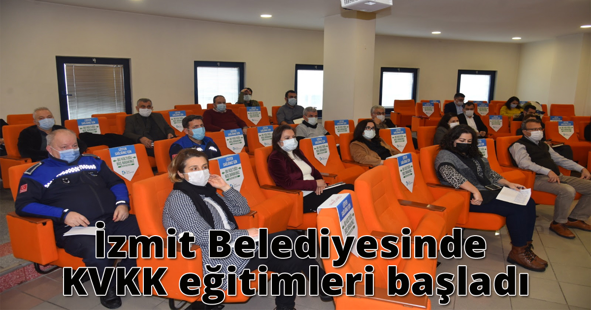 İzmit Belediyesinde KVKK eğitimleri başladı
