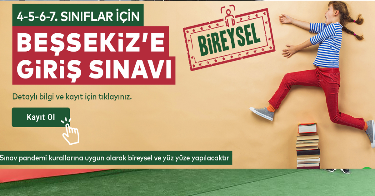 Beşsekiz Ortaokulları bursluluk sınavı yapacak