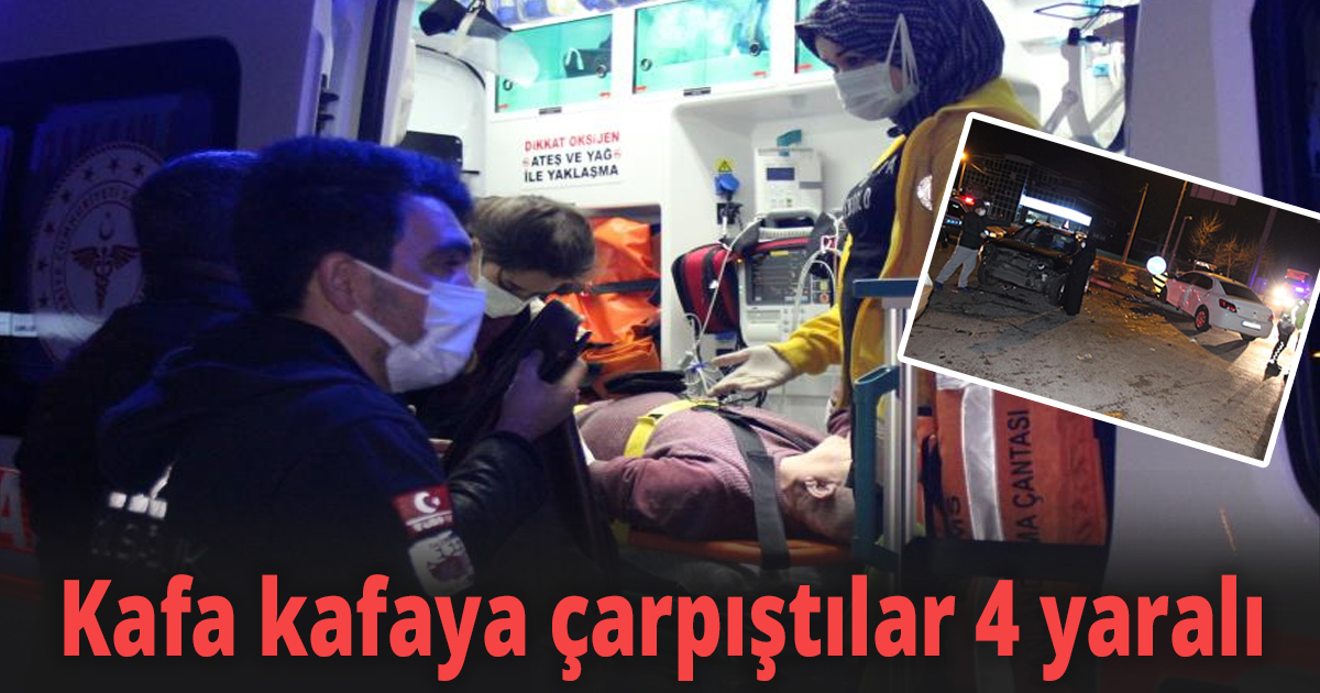 Kafa kafaya çarpıştılar