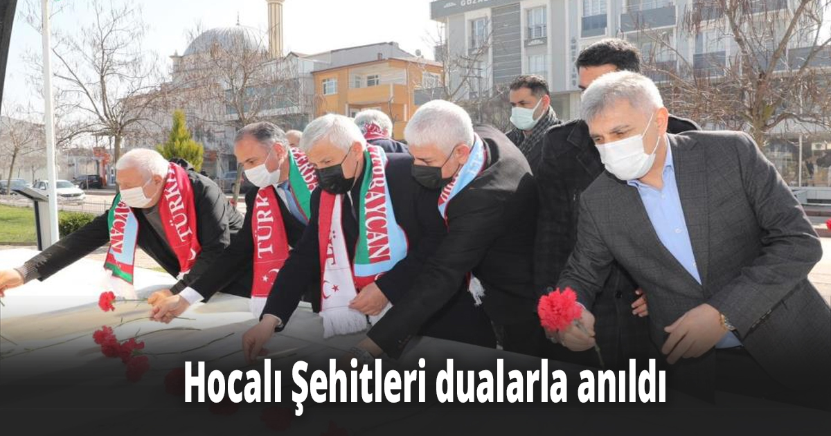 Hocalı Şehitleri dualarla anıldı